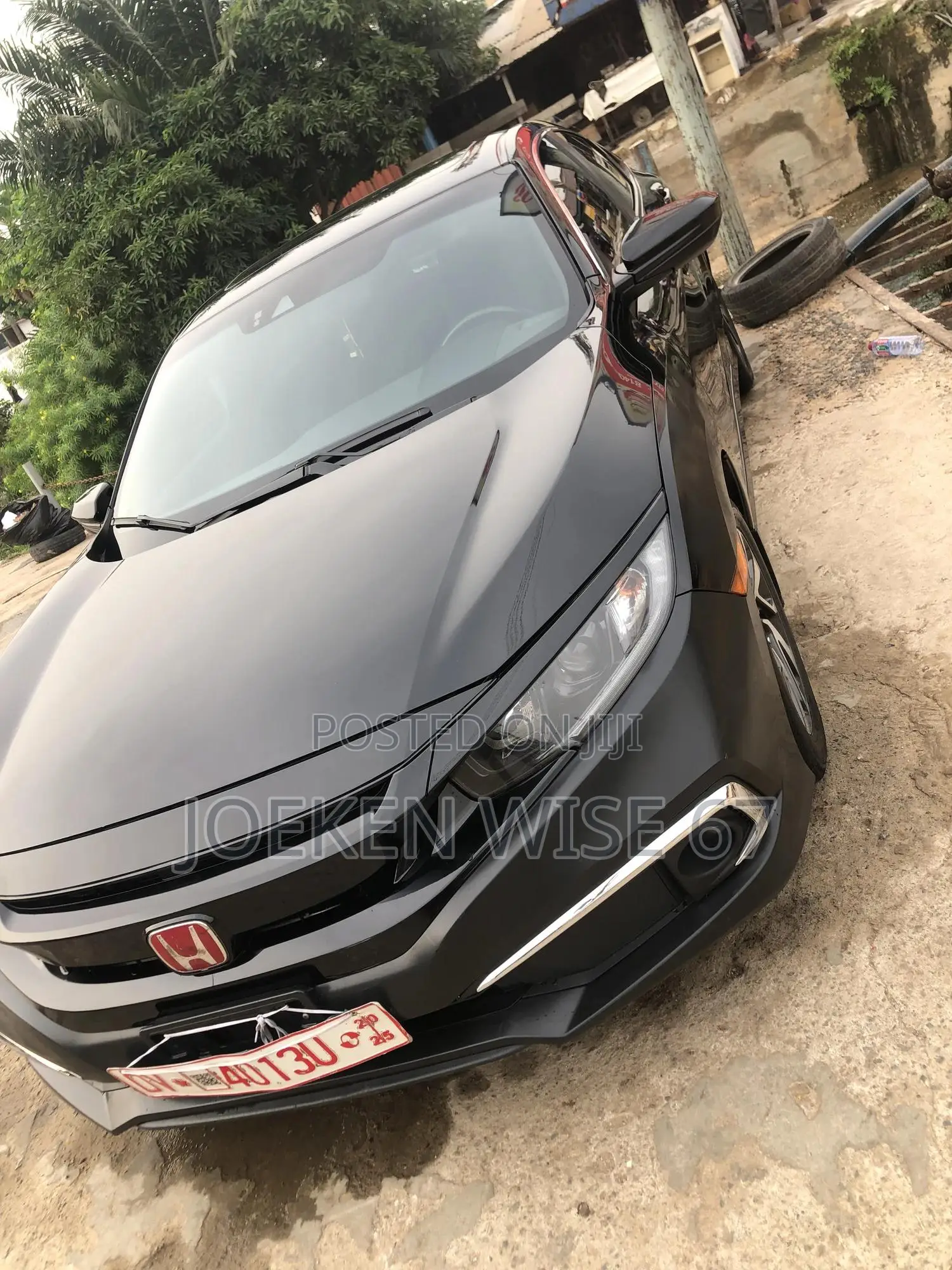 Honda Civic Sport Sedan 2020 Black