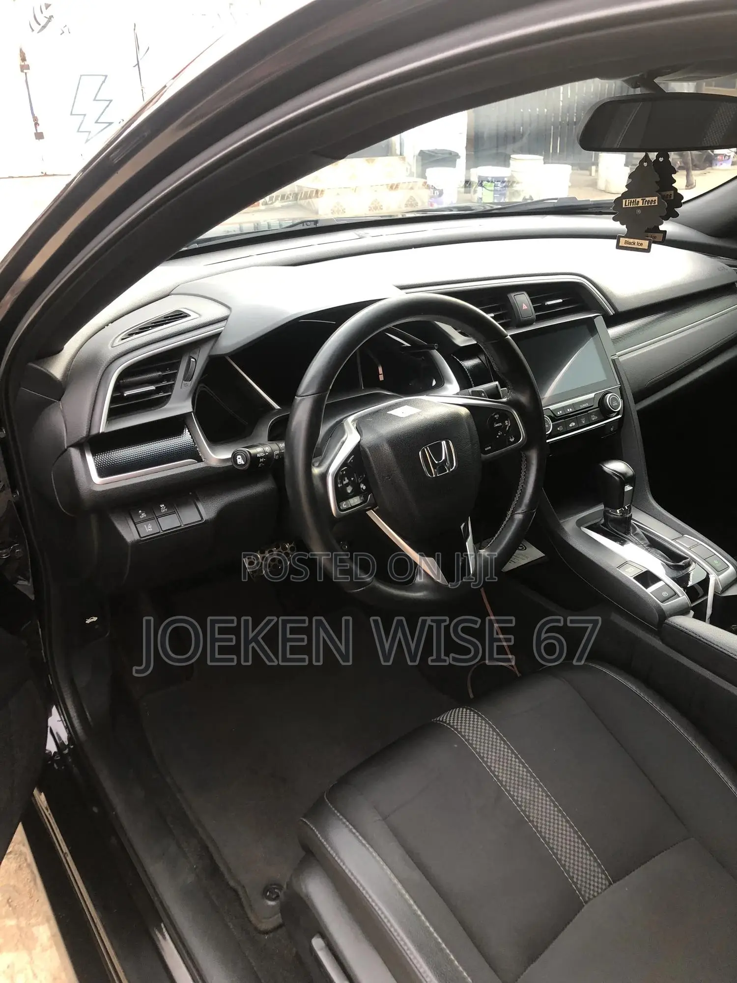 Honda Civic Sport Sedan 2020 Black