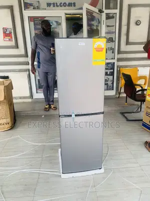 Energy Efficiency Nasco-D2-20fl Double Door Fridge 158ltr Silver