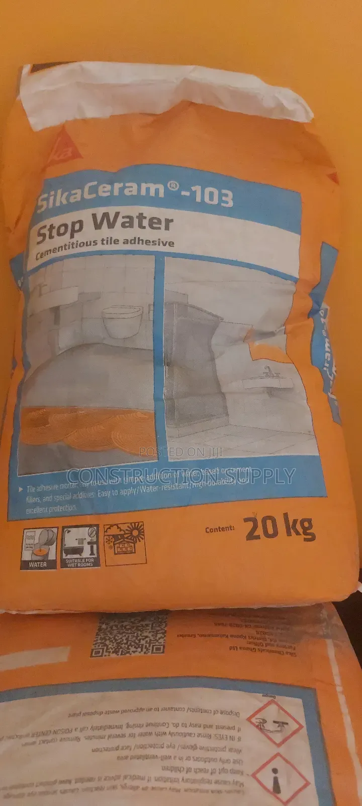 Sikaceram 103 Stop Water (Tile Cement For Wet Areas)