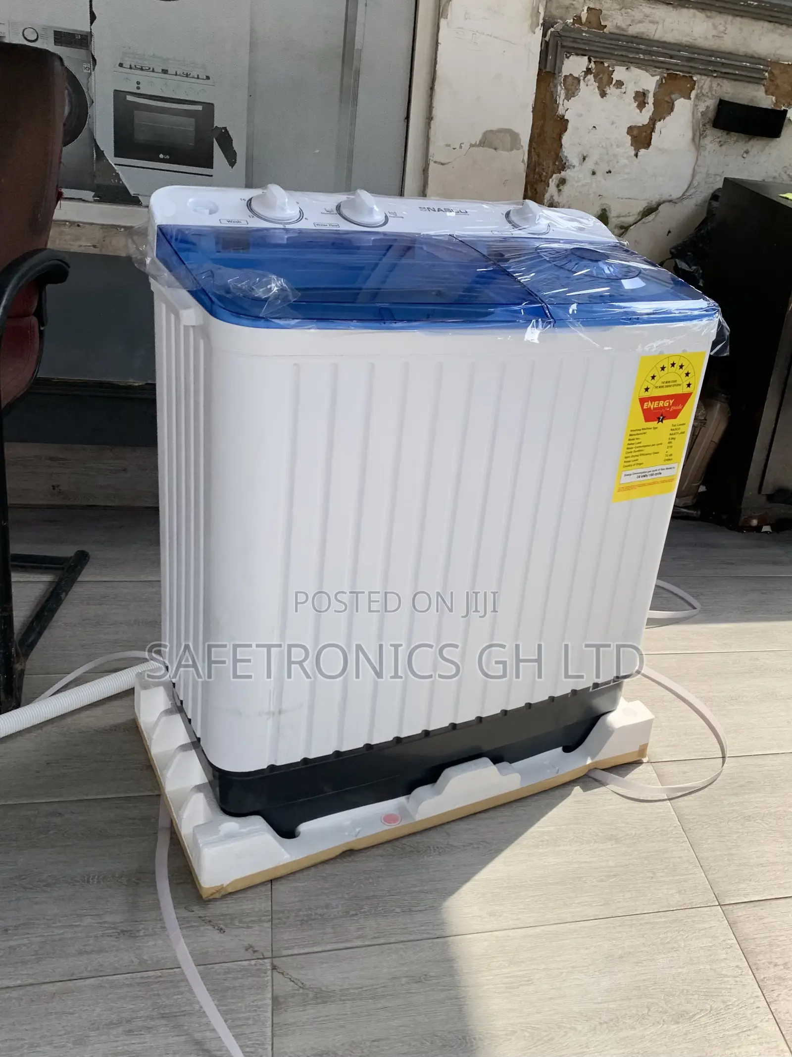 Shop Classic Nasco Topload 7kg Semiautomatic White Washingmachine