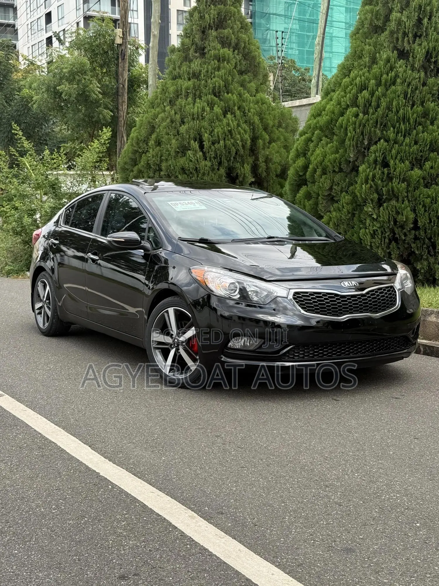 Kia Forte SX Hatchback 2016 Black