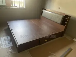 Queen Size Bed Frame - Storage