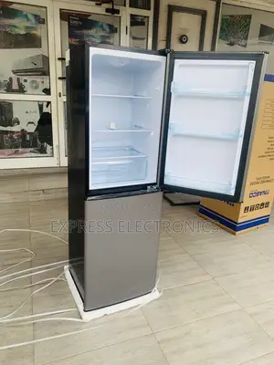 Ego Friendly Nasco-D2-20fl Double Door Fridge 158ltr Silver