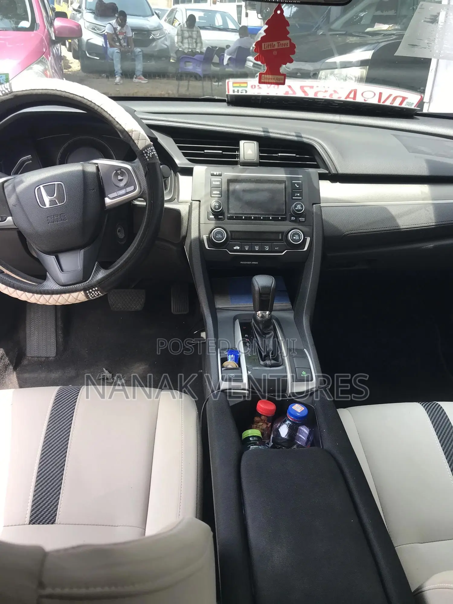 Honda Civic LX Sedan 2018 Black
