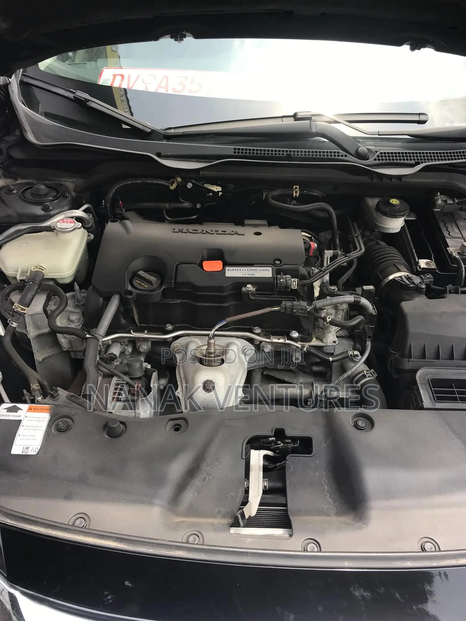 Honda Civic LX Sedan 2018 Black
