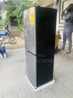 Manual Defrost Nasco-D2-20fl Double Door Fridge 158ltr Silver