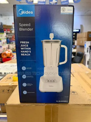 Midea Mj-Bl6008bw Is a 600w, 1.0-Liter, Black Blender