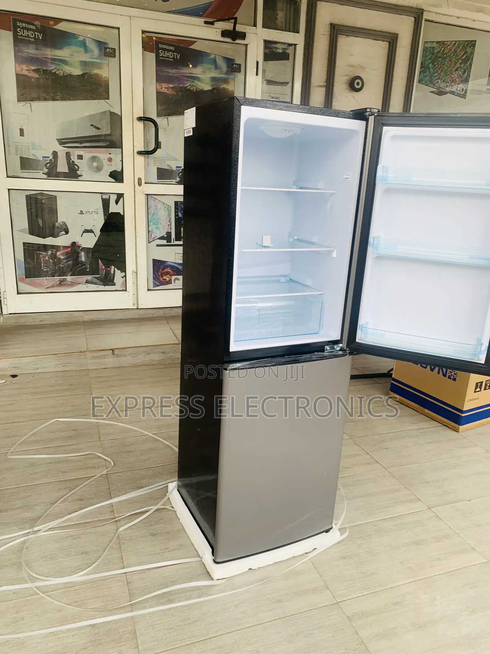 100%Cfc Free Nasco-D2-20fl Double Door Fridge 158ltr Silver