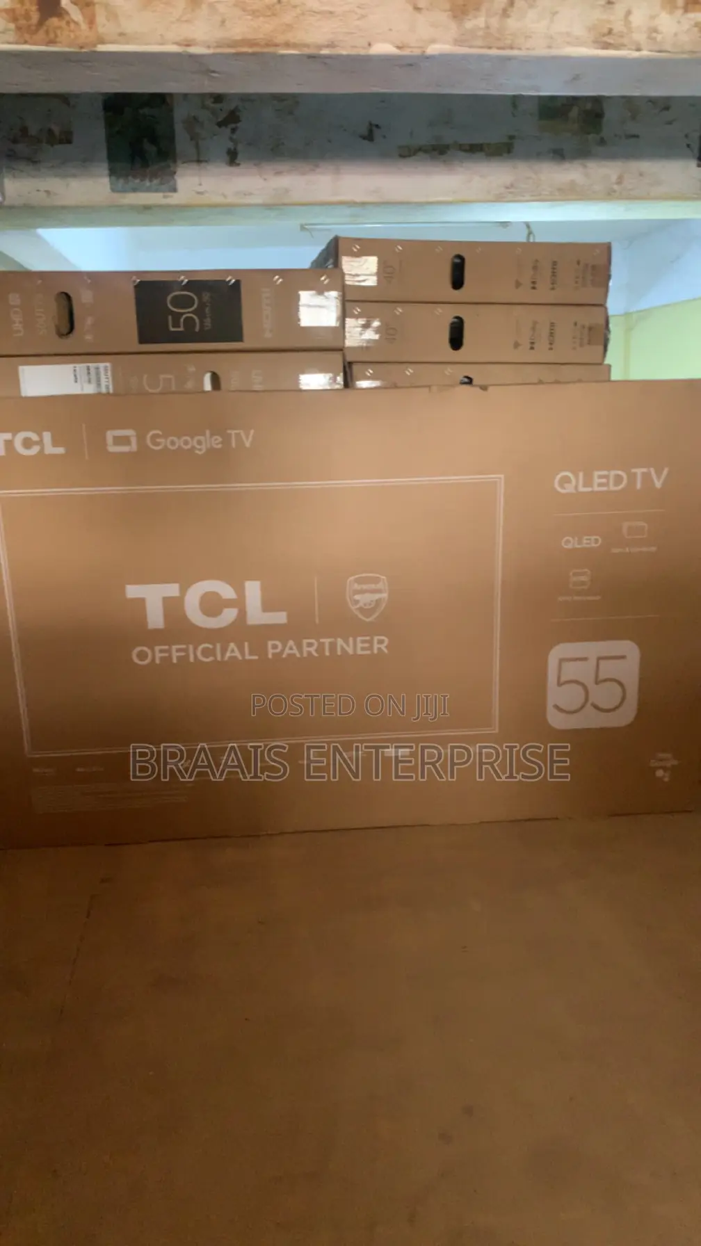 TCL 55” Qled Pro Smart Android Tv