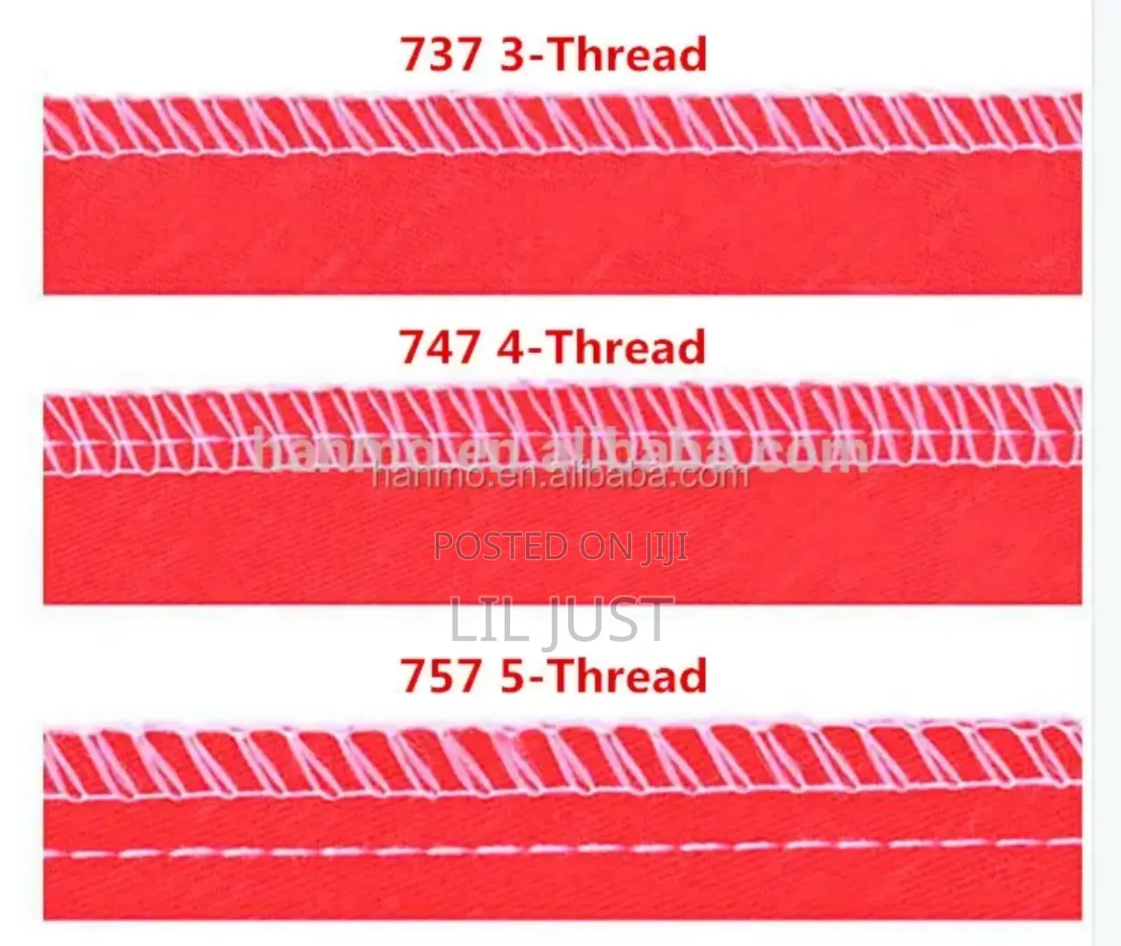 5 Thread Knitting Machine
