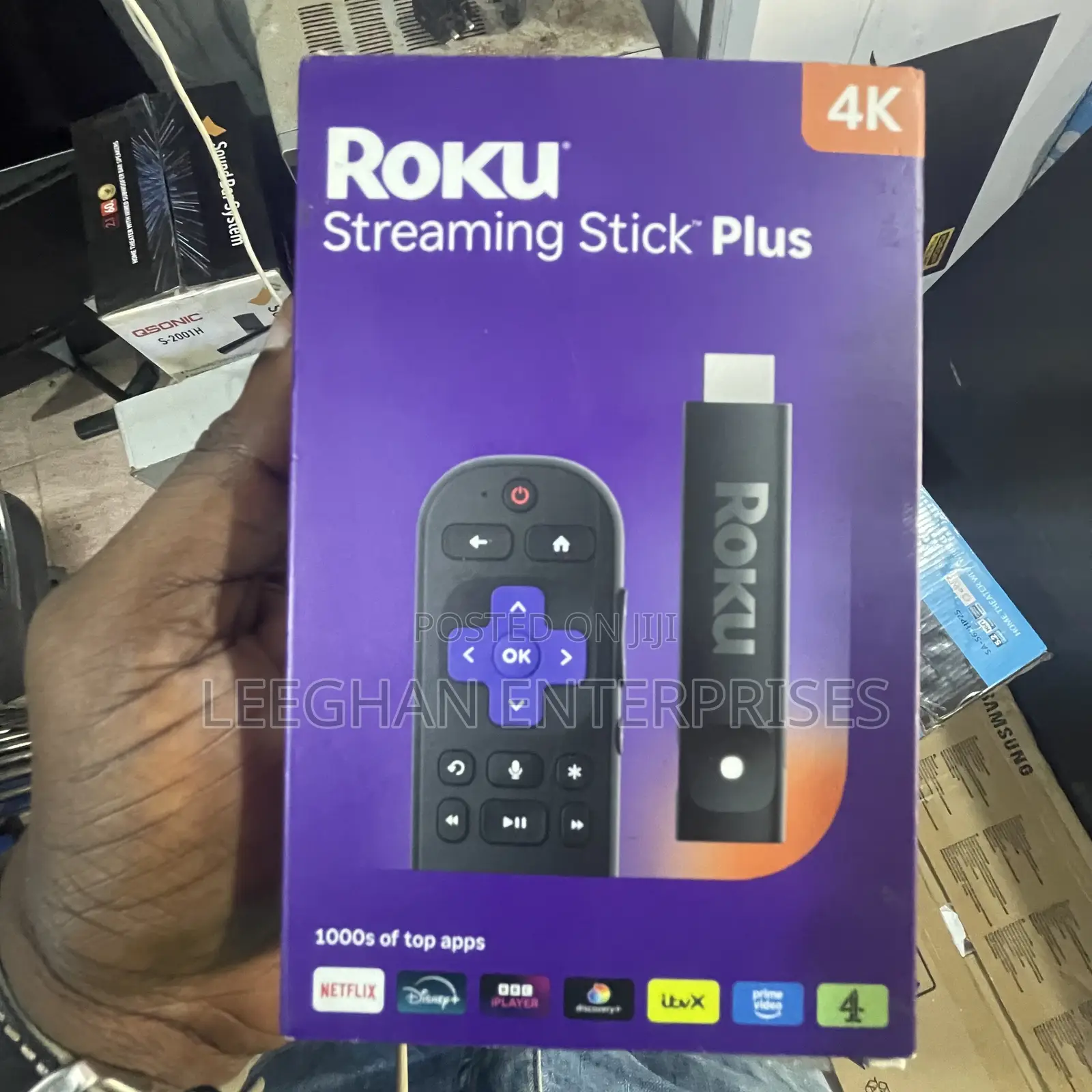 Roku Firestick Plus (Airplay/ Voice Control)