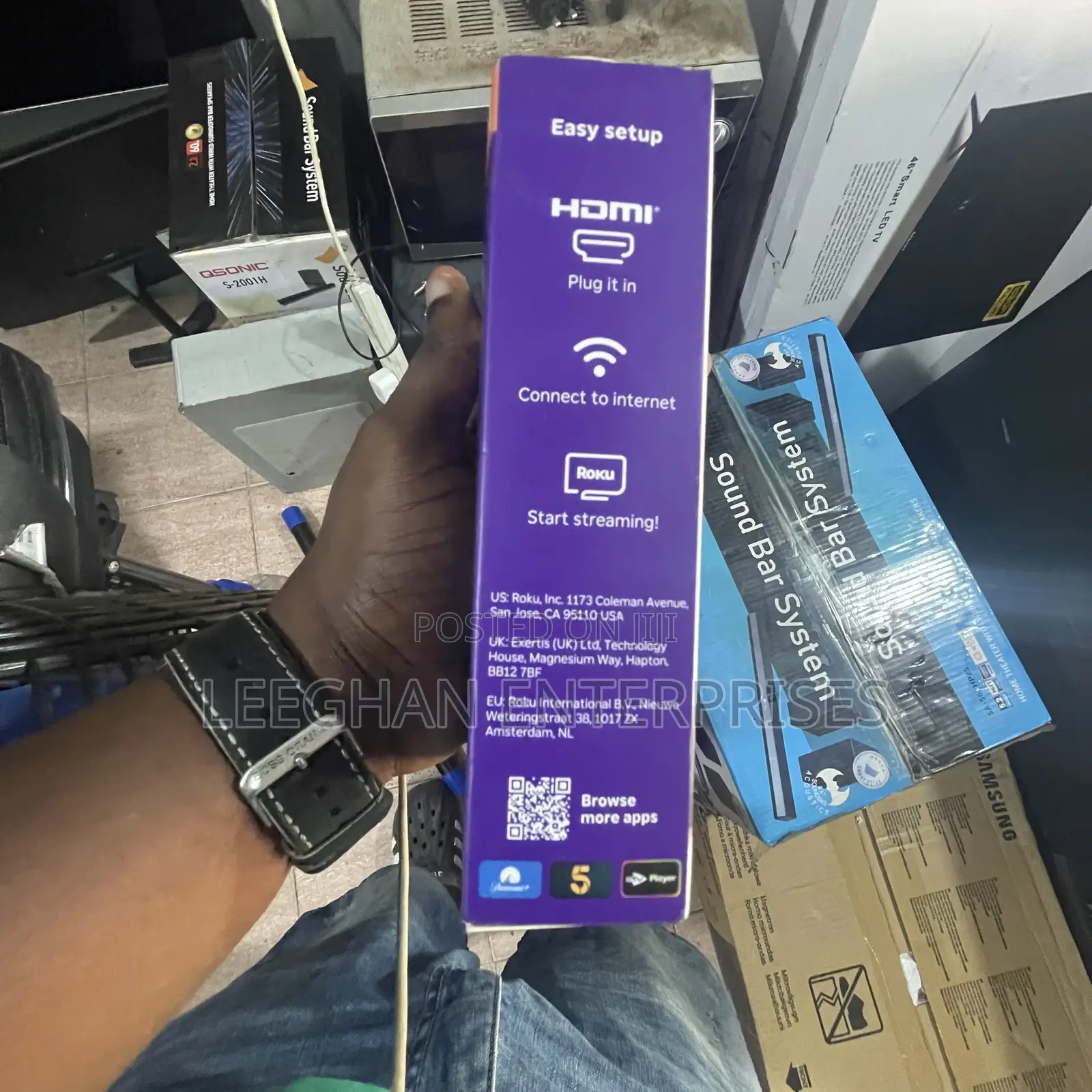 Roku Firestick Plus (Airplay/ Voice Control)