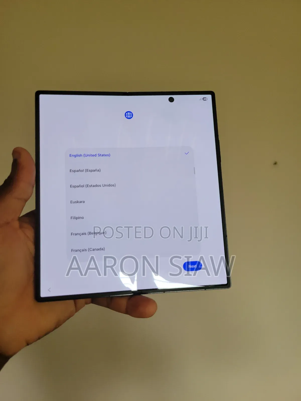 Samsung Galaxy Z Fold7 1 TB Black