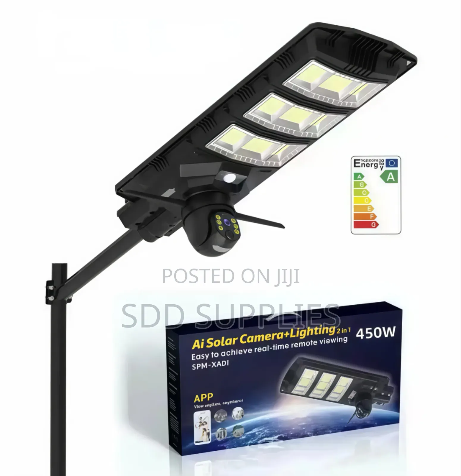 Wifi Solar Streetlight Street Light Security Camera