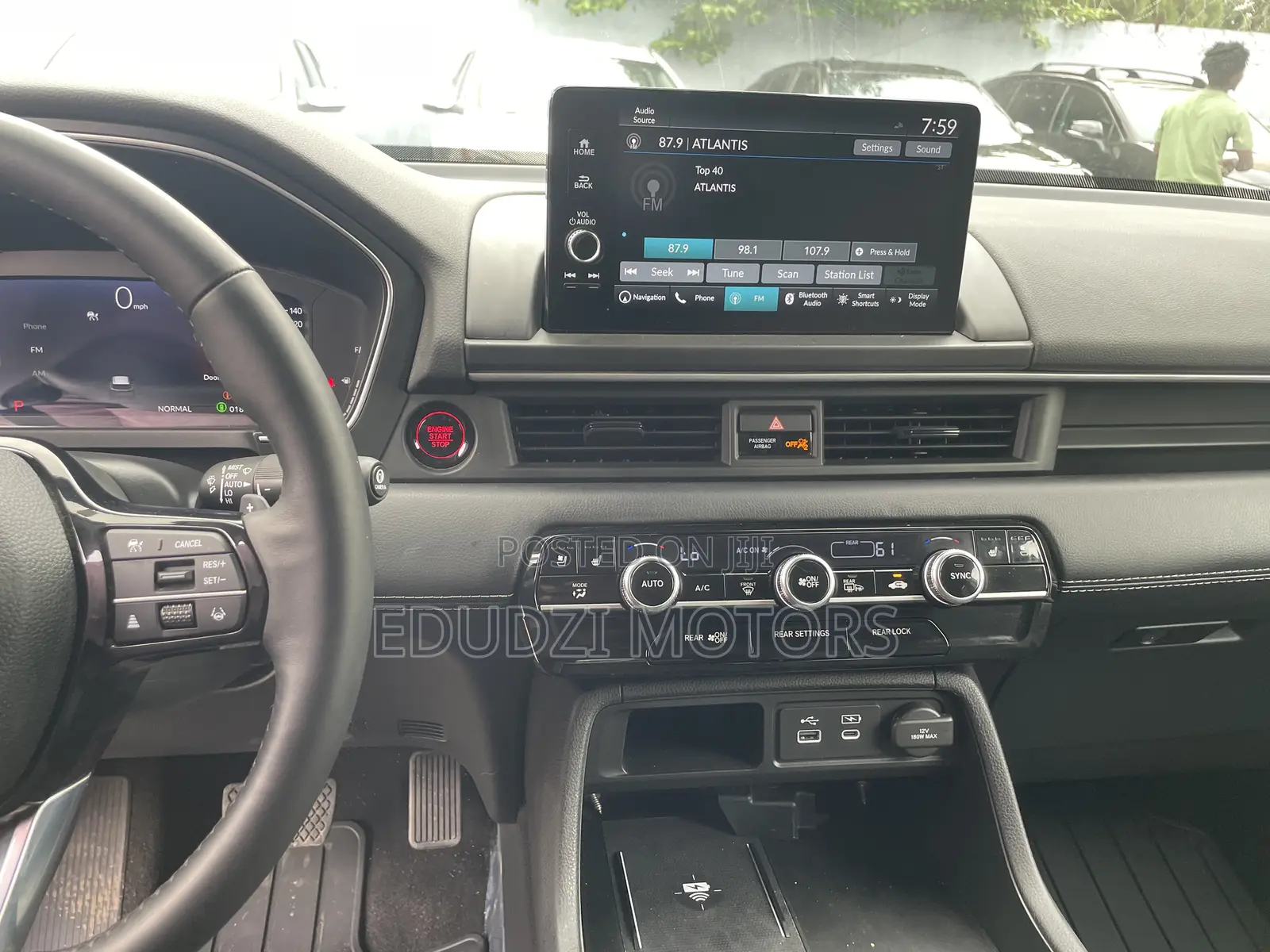 Honda Pilot Elite AWD 2024 White