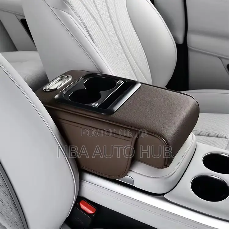Car Central Armrest With Cup Holder