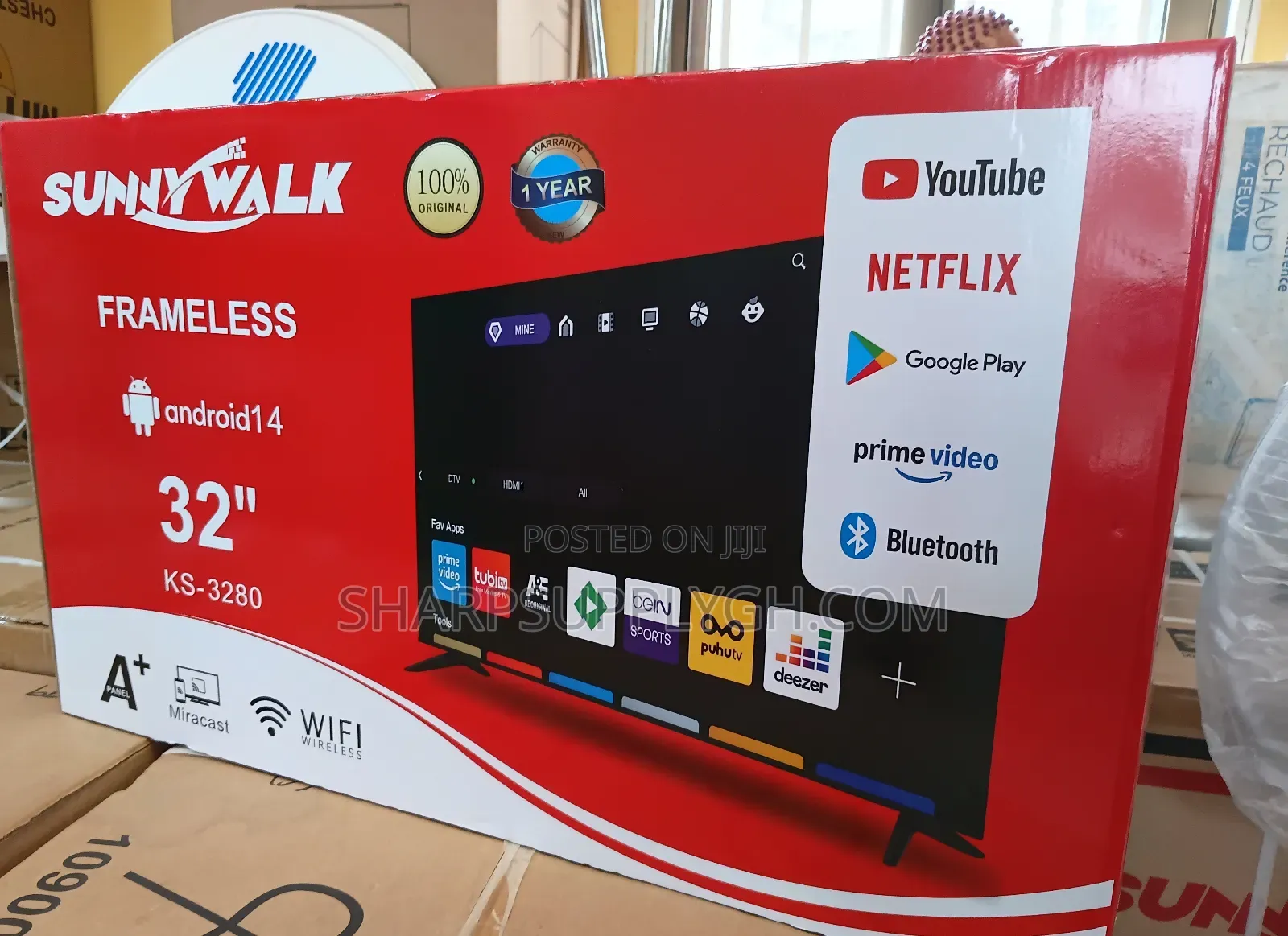 Sunnywalk 32" Smart Tv