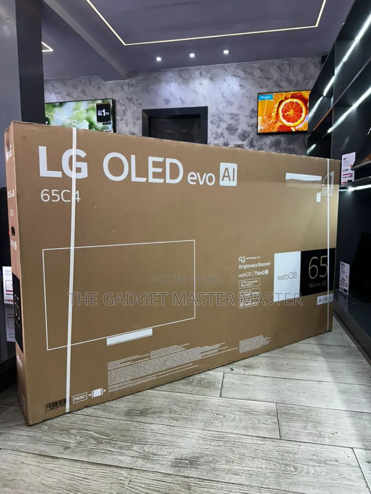 Lg 65" C4 Oled Evo Ai HDR Smart Tv