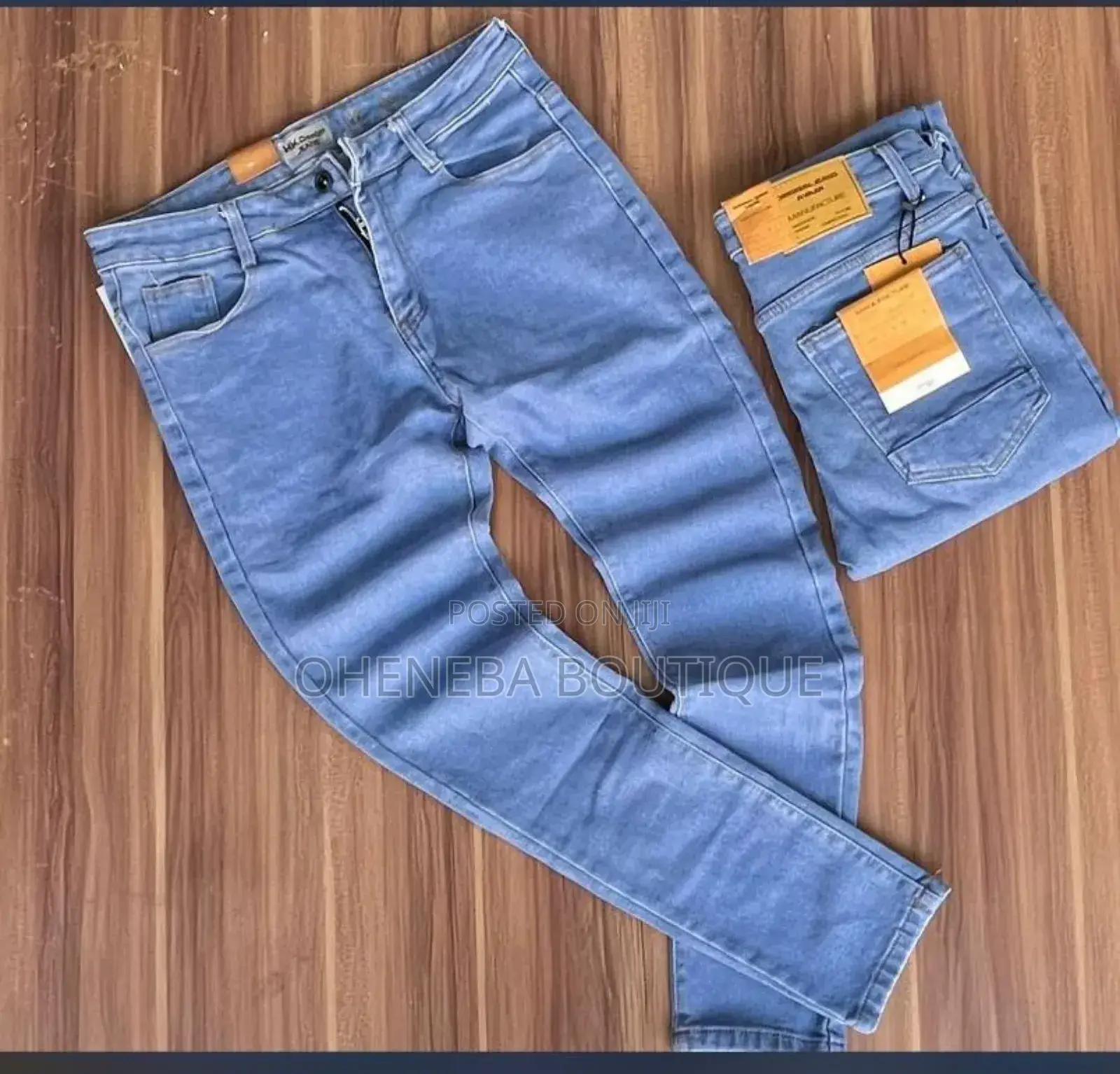 Shades Of Blue Jeans Trousers