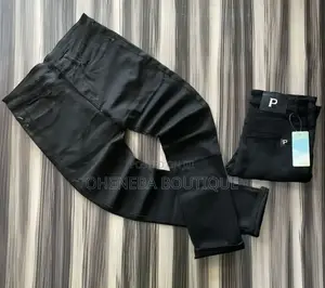Level Black Jeans Trousers