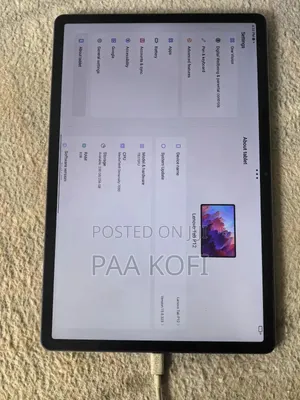 New Lenovo Tab P12 256 GB Gray