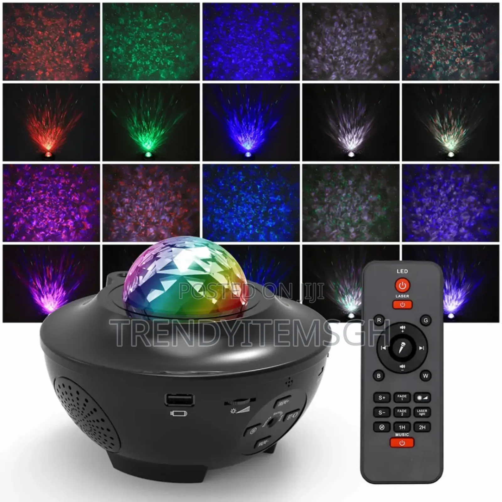 Remote Control Sky Music Projector Laser Light