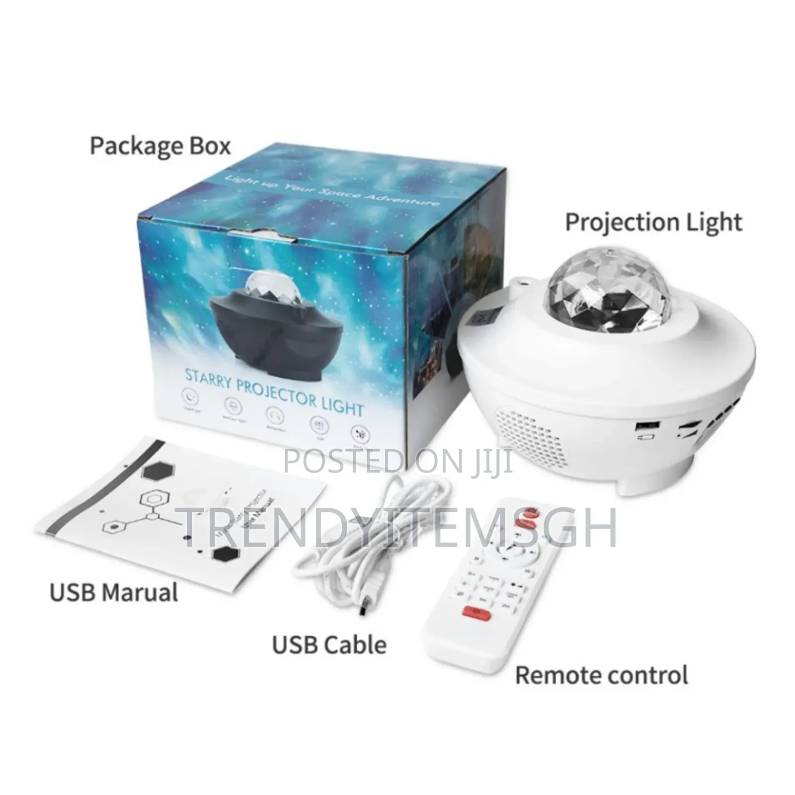 Remote Control Sky Music Projector Laser Light