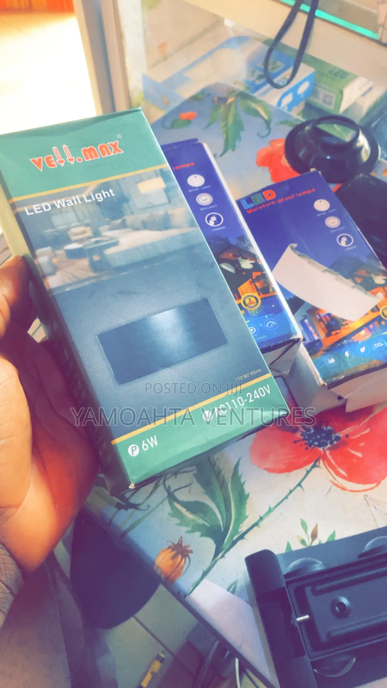 3eye Wall Light RGB With Waterproof Sensor