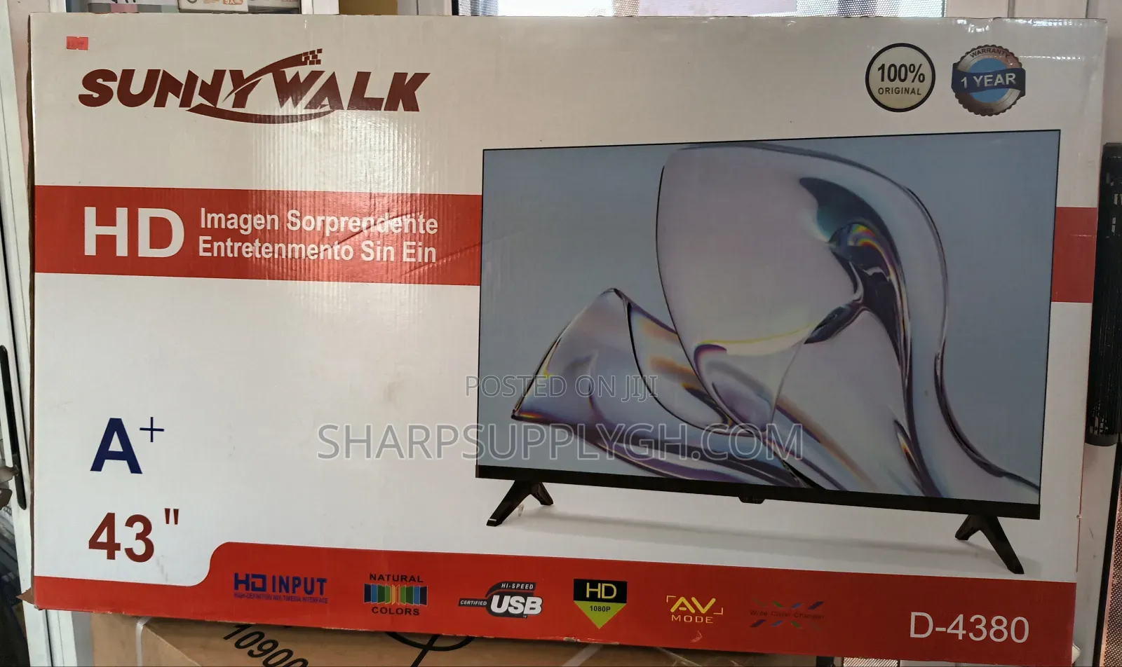Sunnywalk 43" Digital Tv