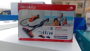 Decakila 1800w Steam Cleaner – Deep Cleaning Power