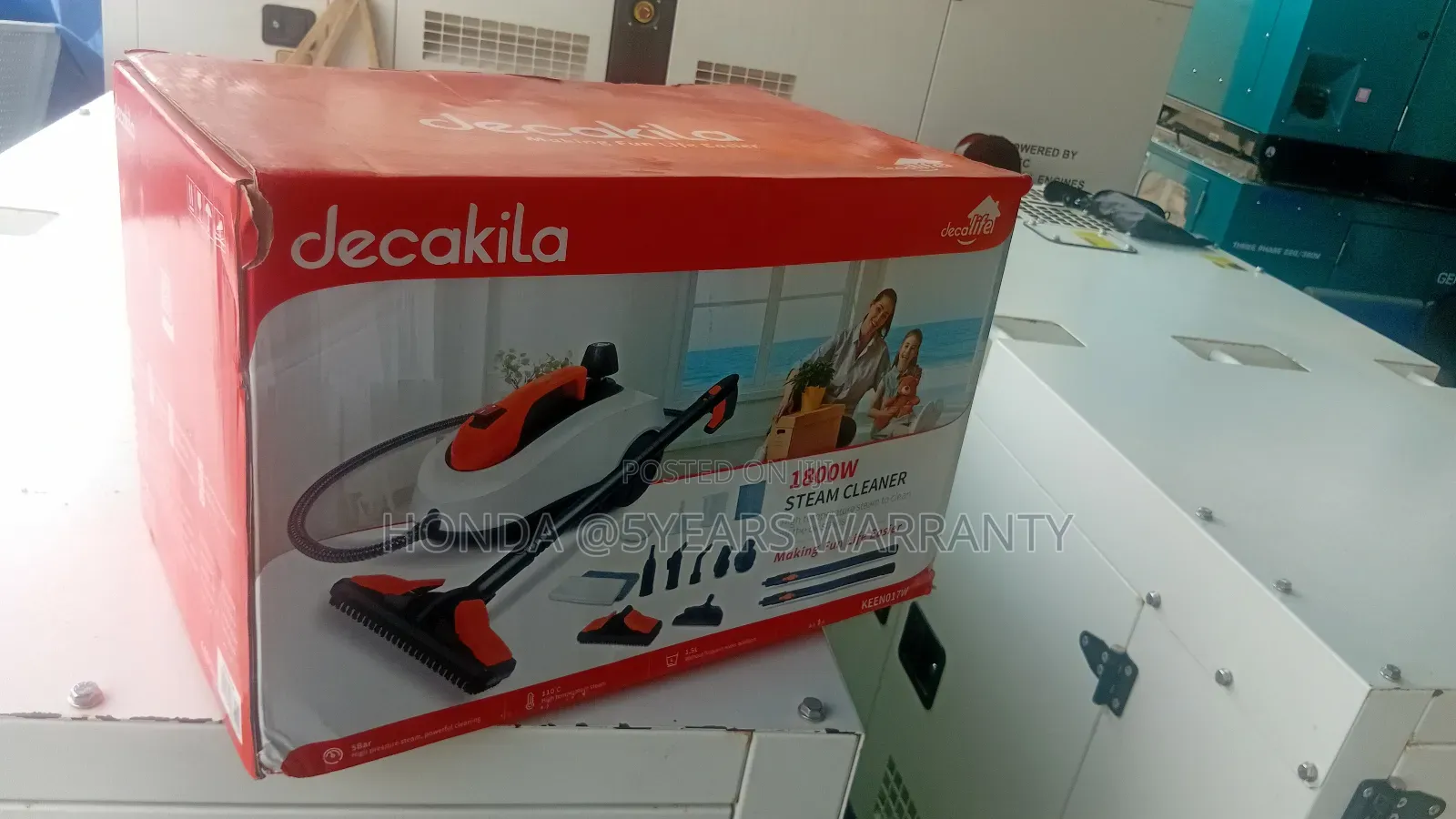 Brand New 1800w Steam Cleaner – Powerful Steam Cleaner