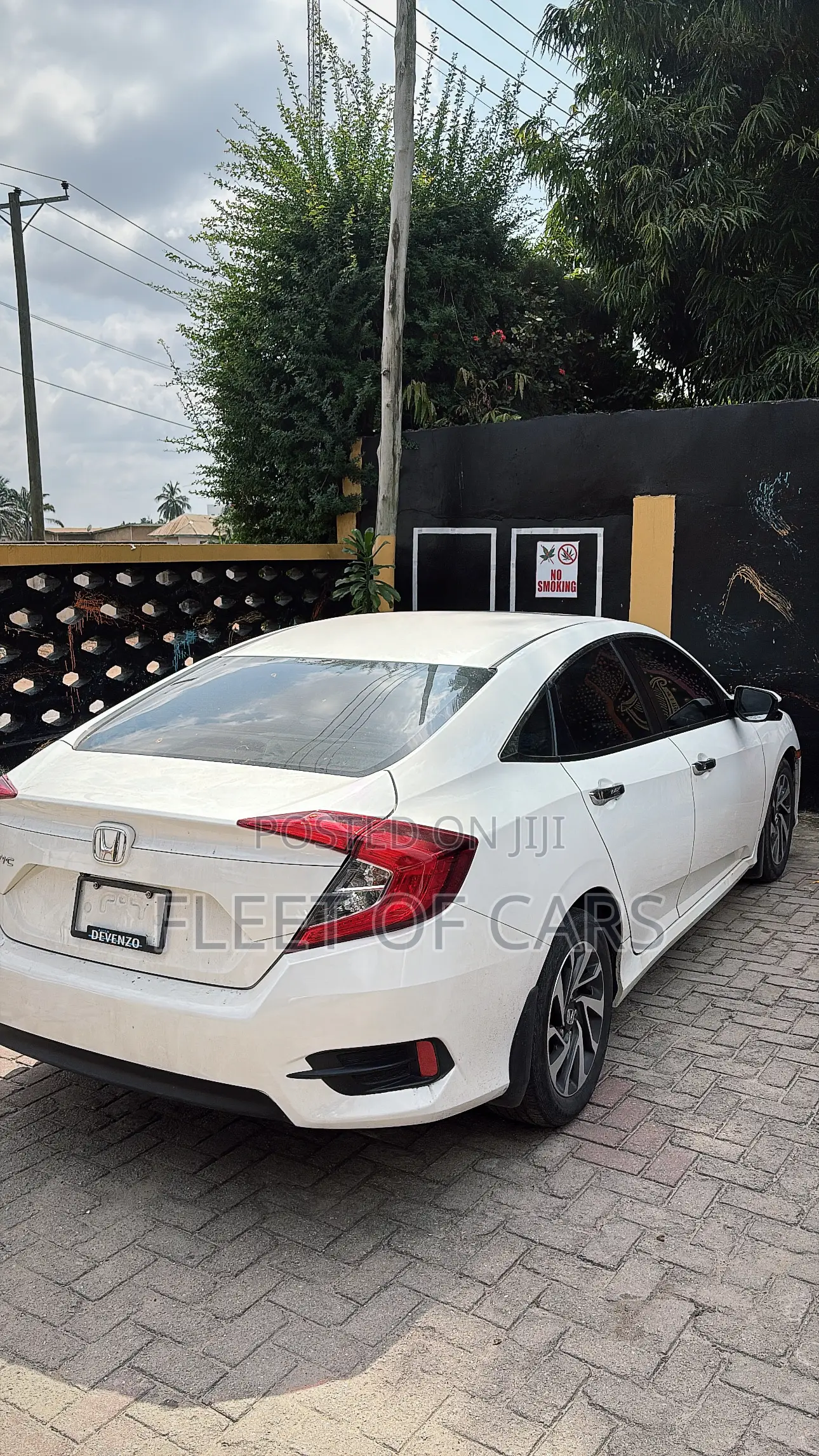 Honda Civic EX-L 4dr Sedan (1.5L 4cyl) 2016 White