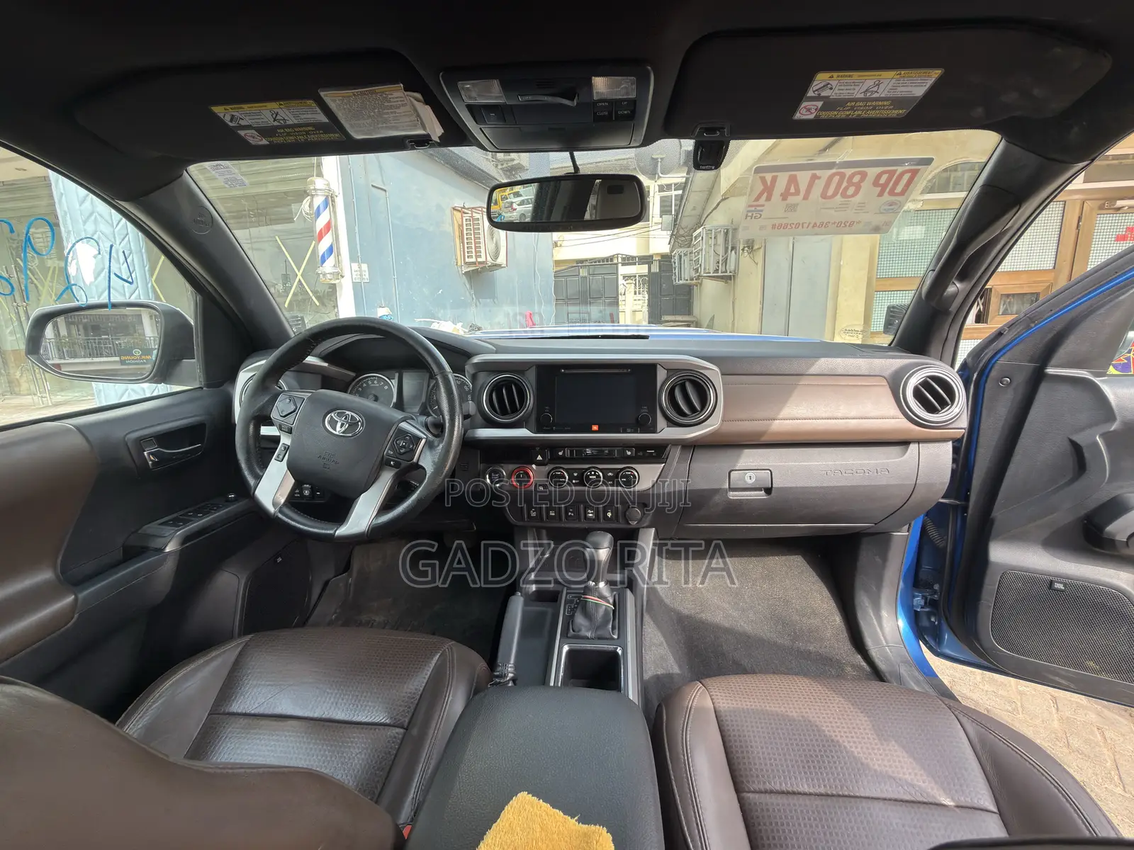 Toyota Tacoma Limited 2017 Blue