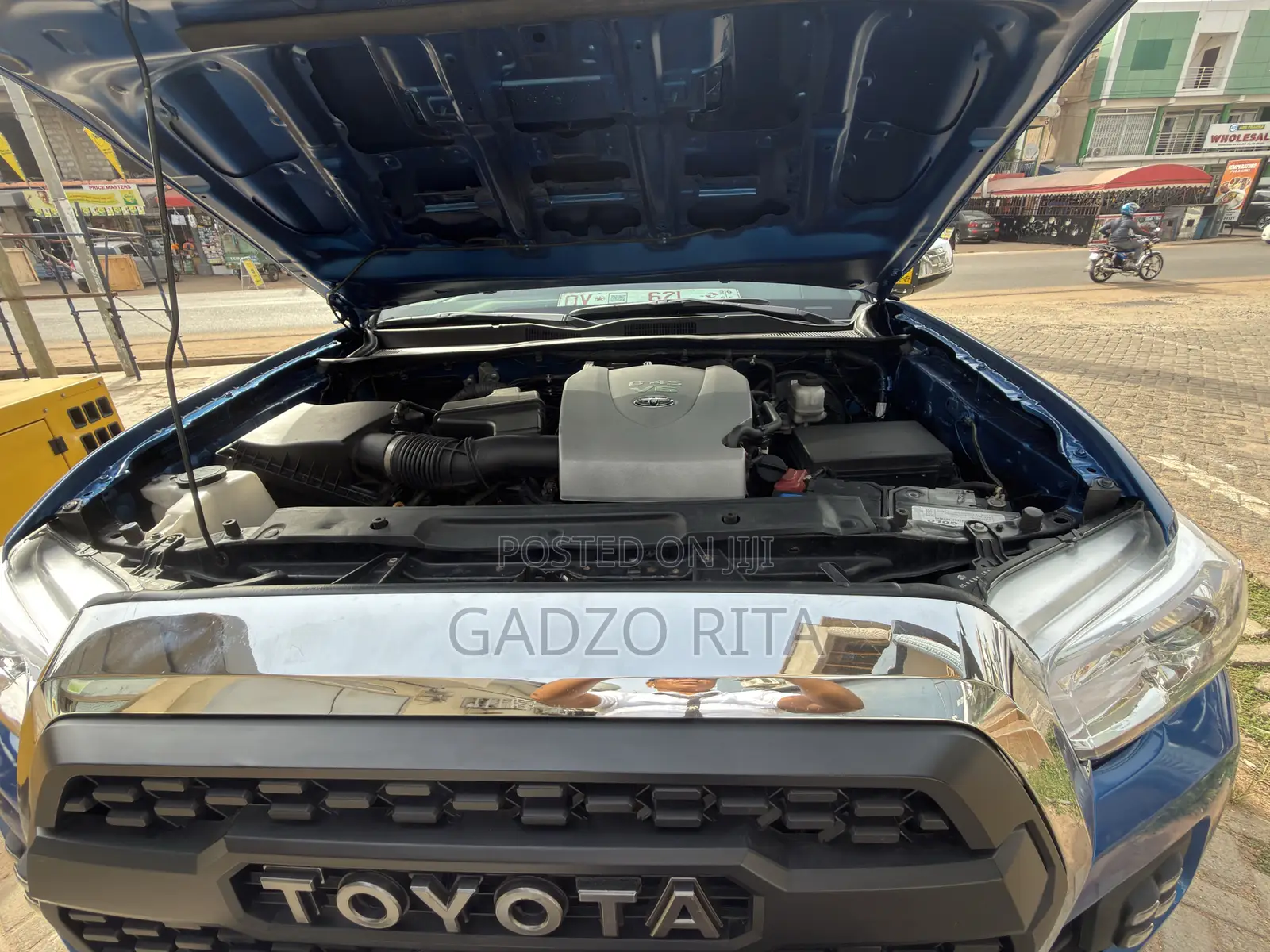 Toyota Tacoma Limited 2017 Blue