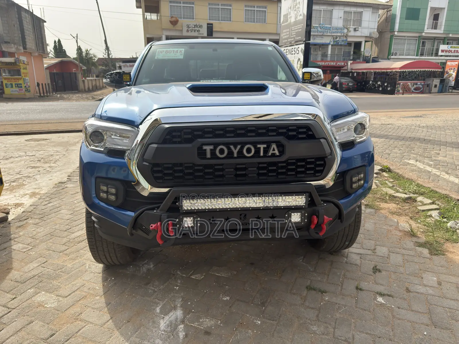 Toyota Tacoma Limited 2017 Blue