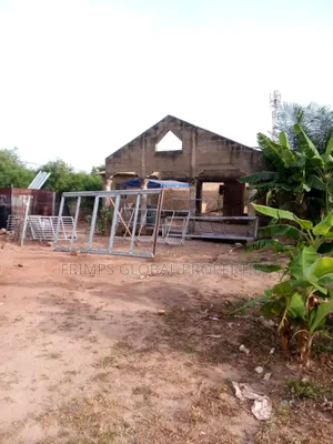 Unroofed 5 Bedrm House for Sale in Anyaa. Fan Milk. Dm