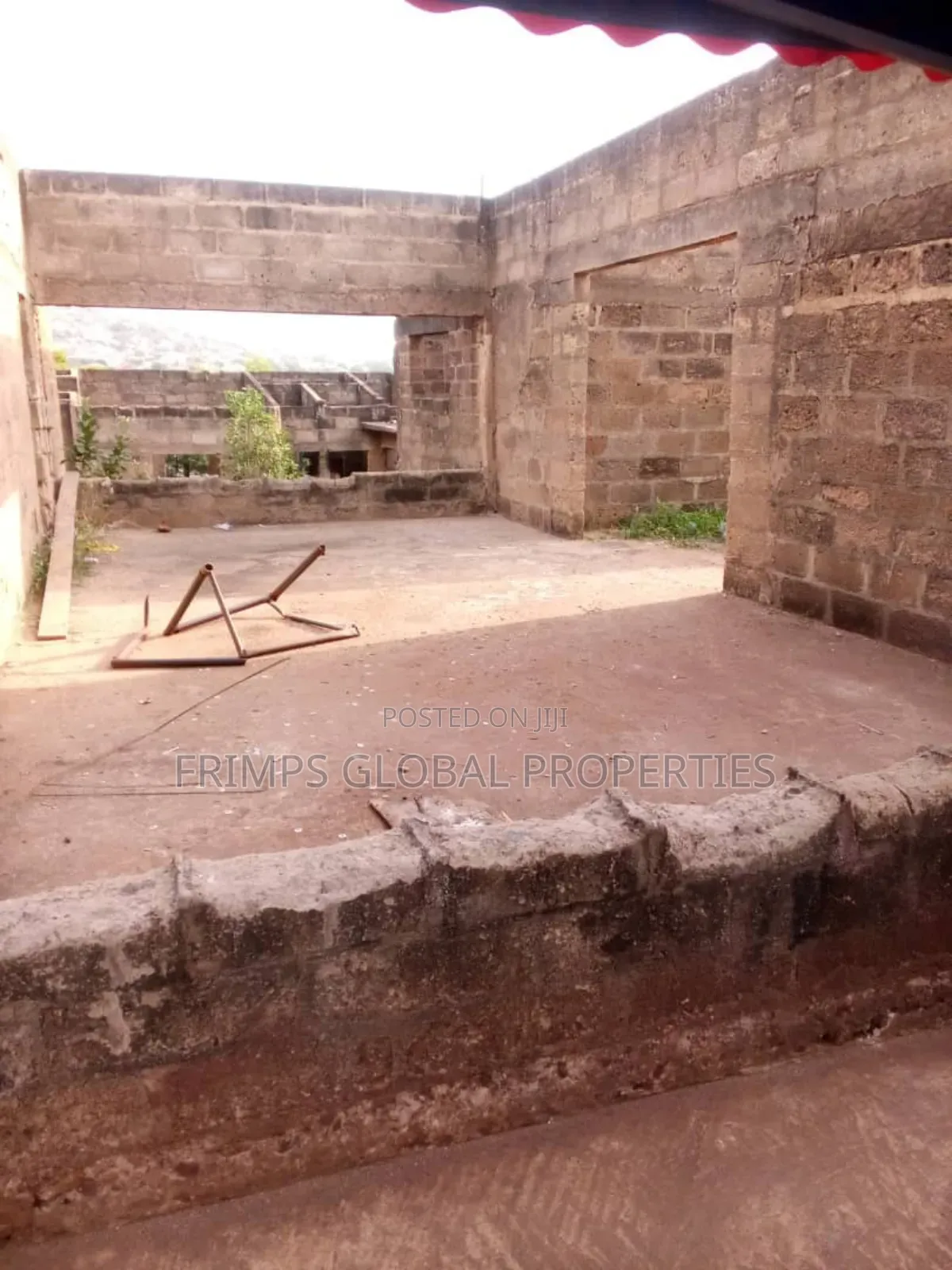 Unroofed 5 Bedrm House for Sale in Anyaa. Fan Milk. Dm