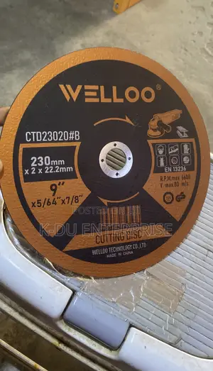 Welloo Metal Cutting Disc 9”