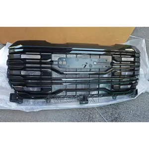 Black Front Grille For Gmc Sierra 1500 2022-2024