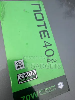 New Infinix Note 40 Pro 256 GB Bronze