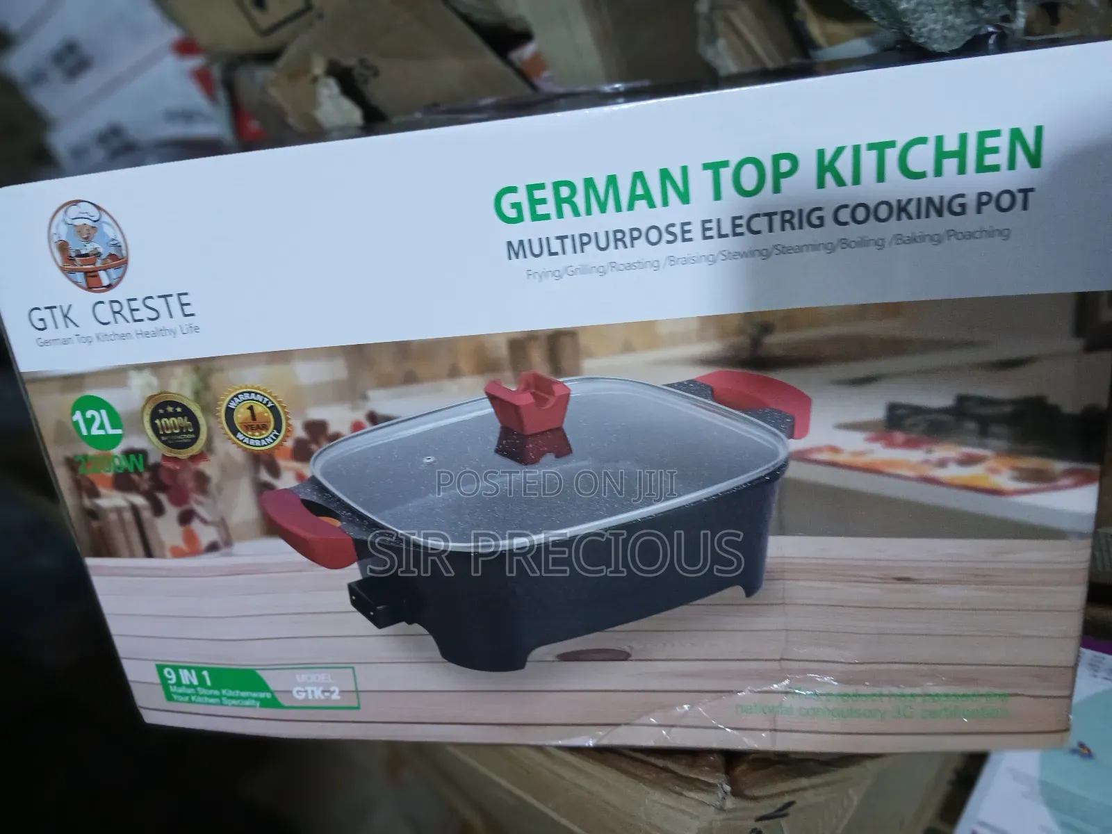 12 L Cooking Pot