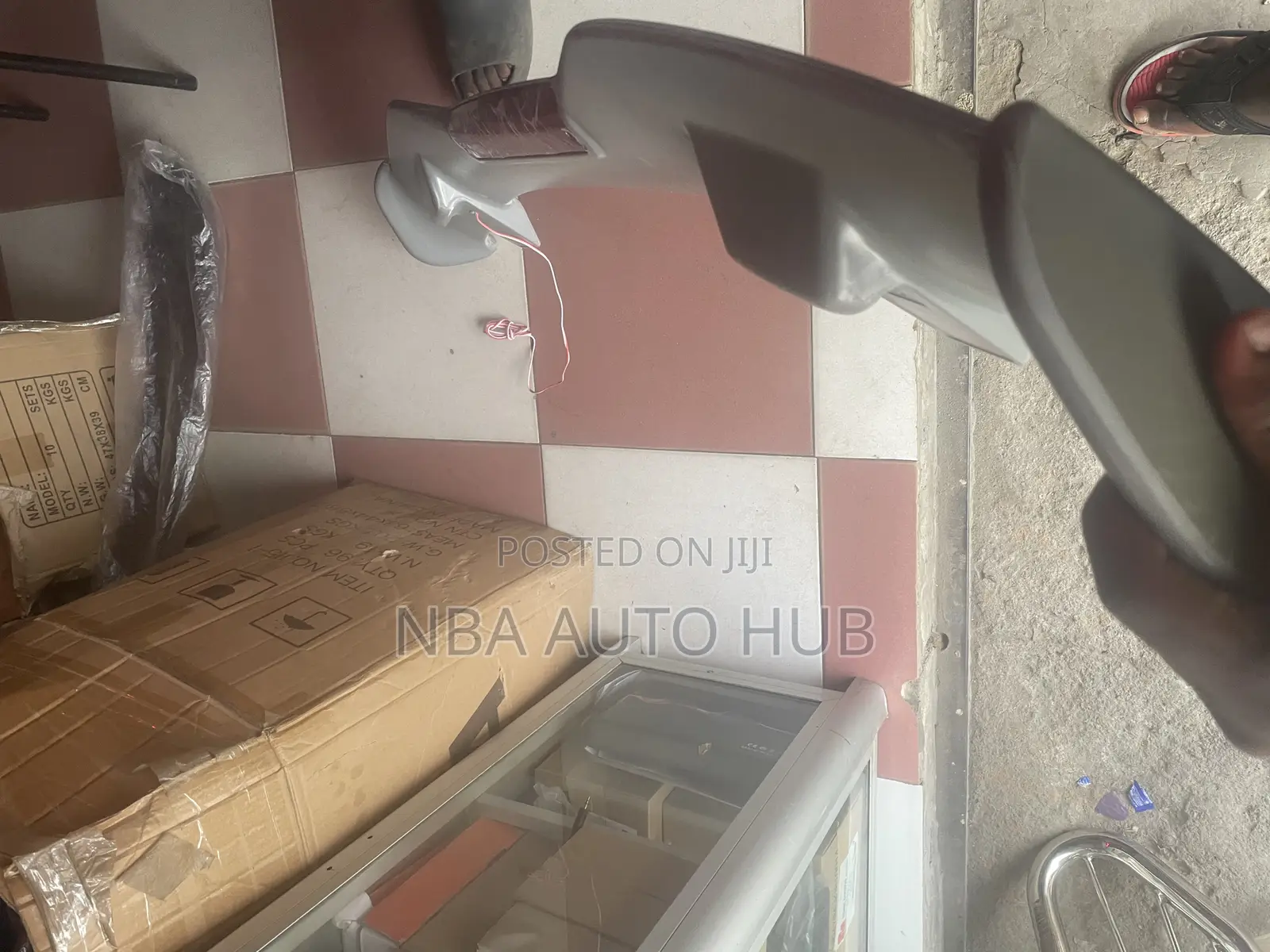 Honda Fit Boot Spoiler With Brake Light