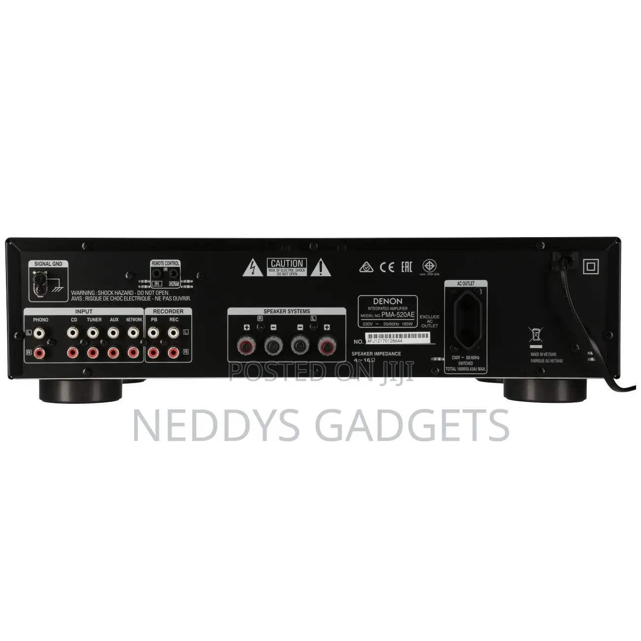 Denon Pma520ae Integrated Stereo Amplifier With Original Remote
