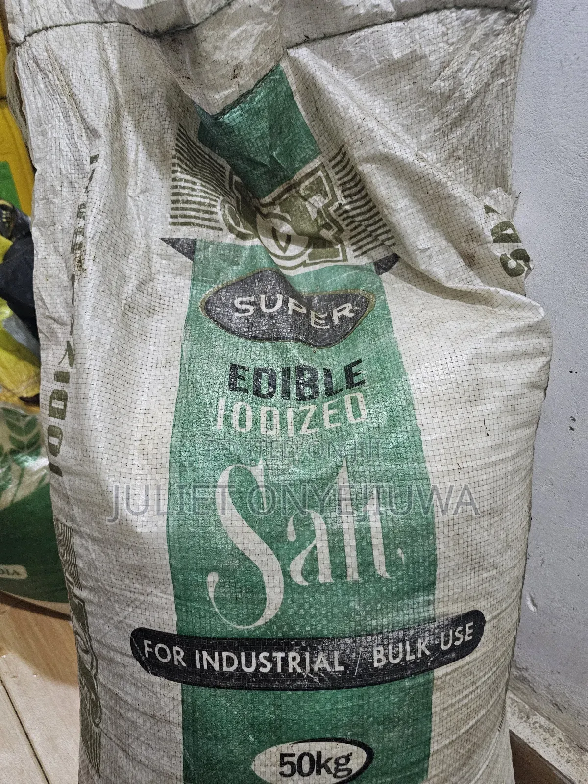 50kg Edible Iodized Table Salt