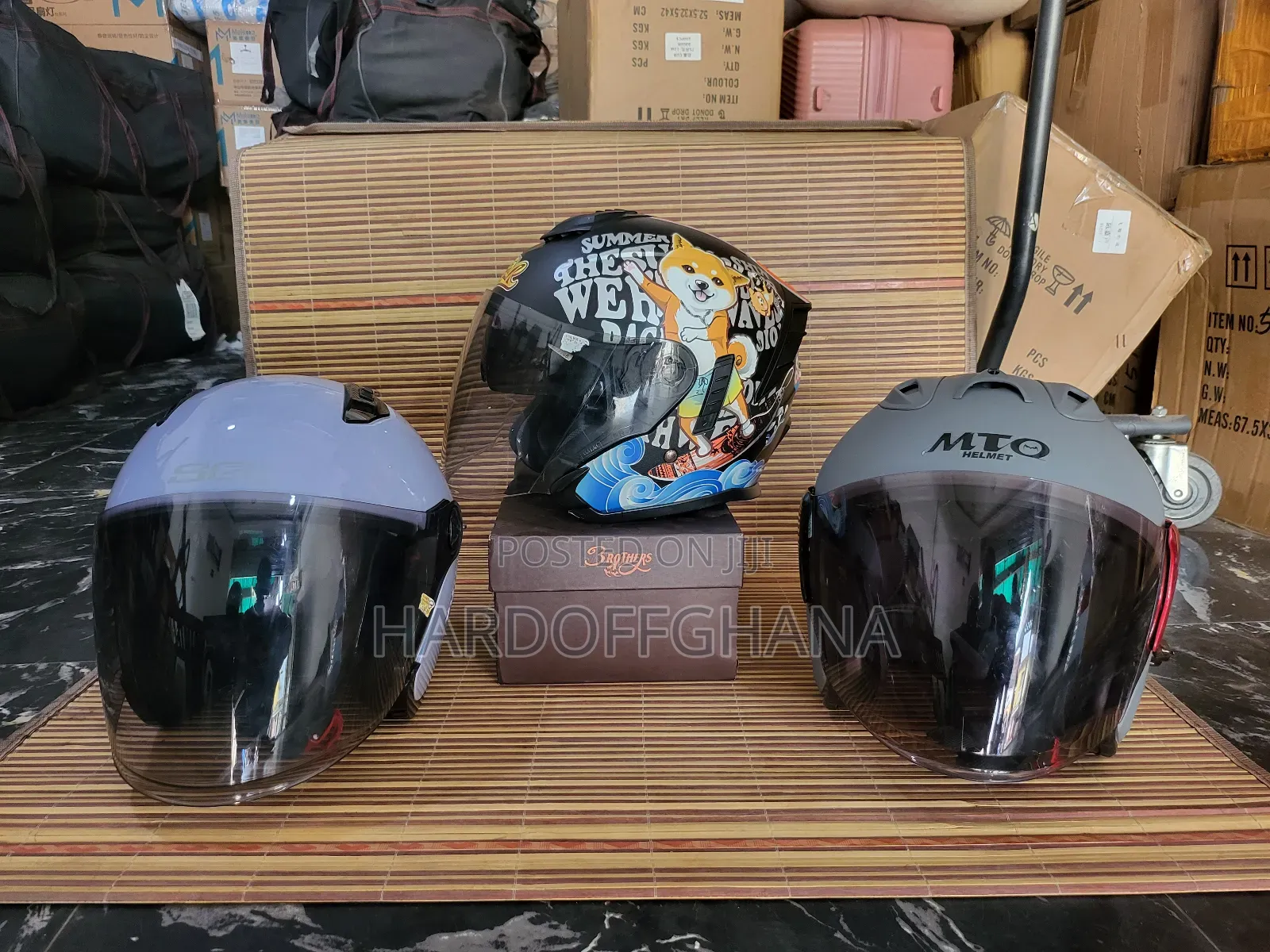 Half Face Motorcycle Helmet
