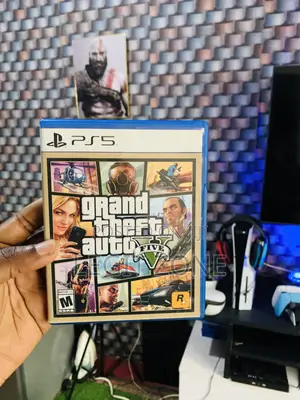 Gtav Ps5 Disc Very Neat With No Scratches