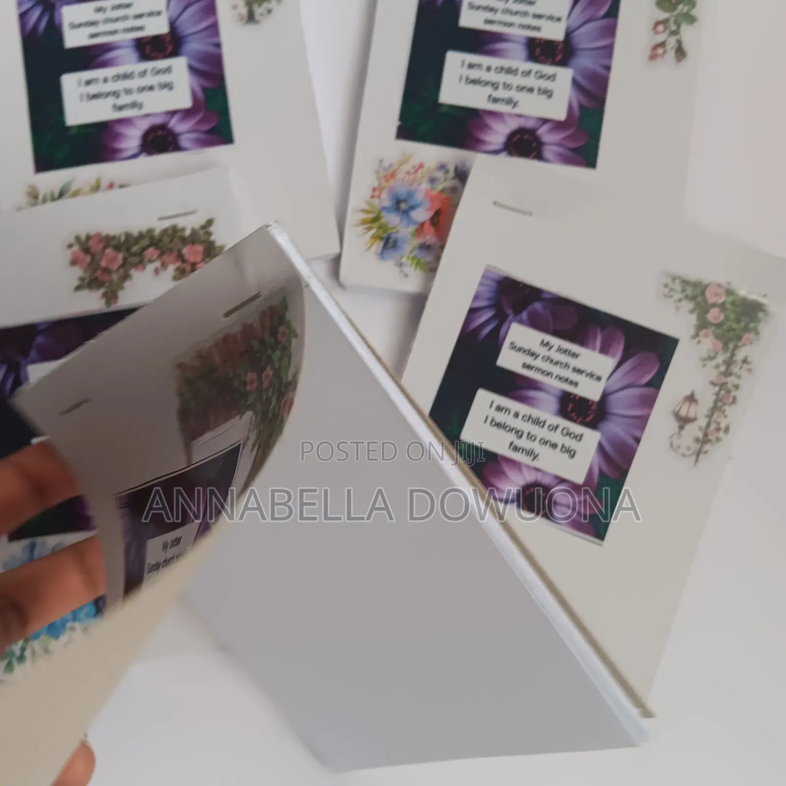 Simple Plain Labeled Jotters