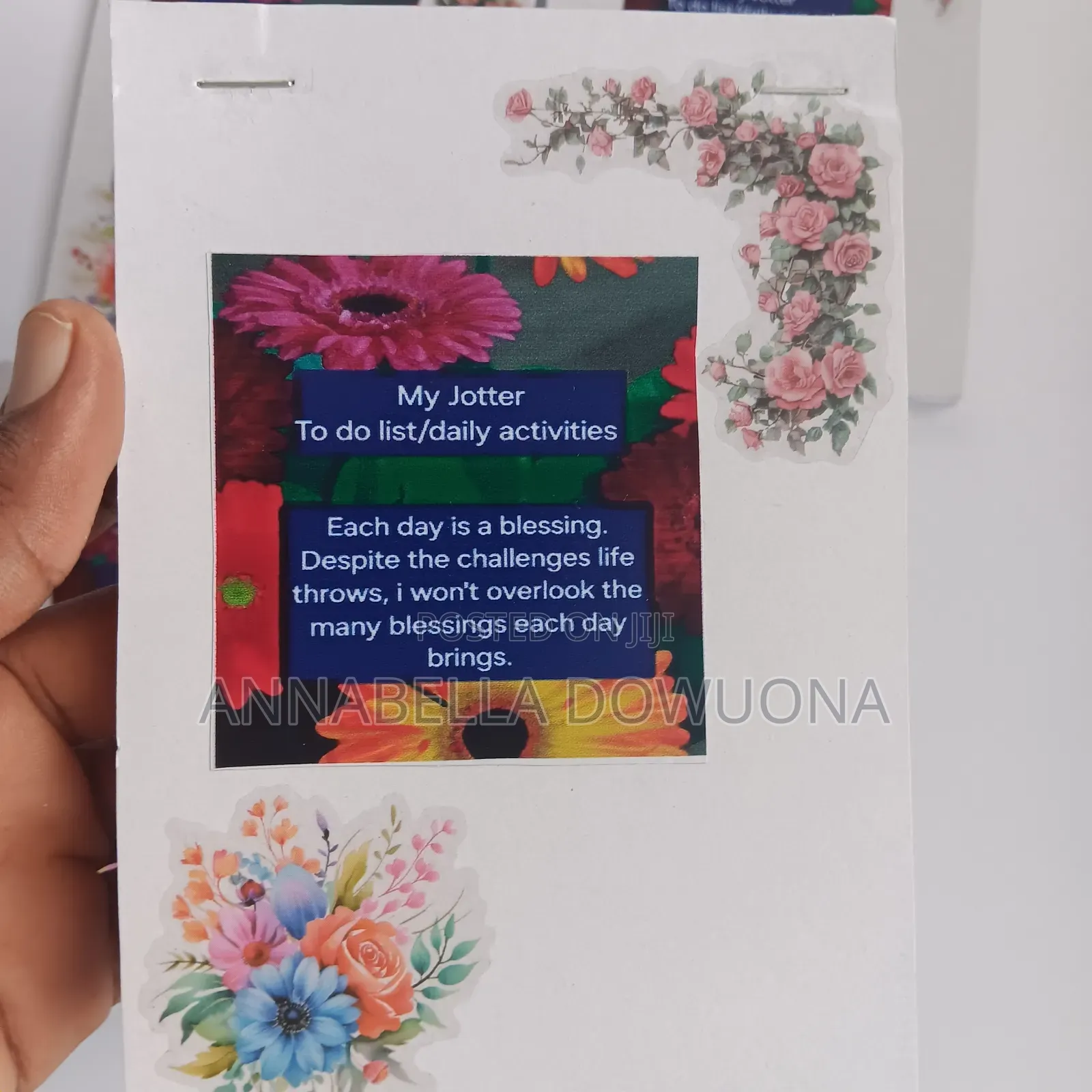 Simple Plain Labeled Jotters