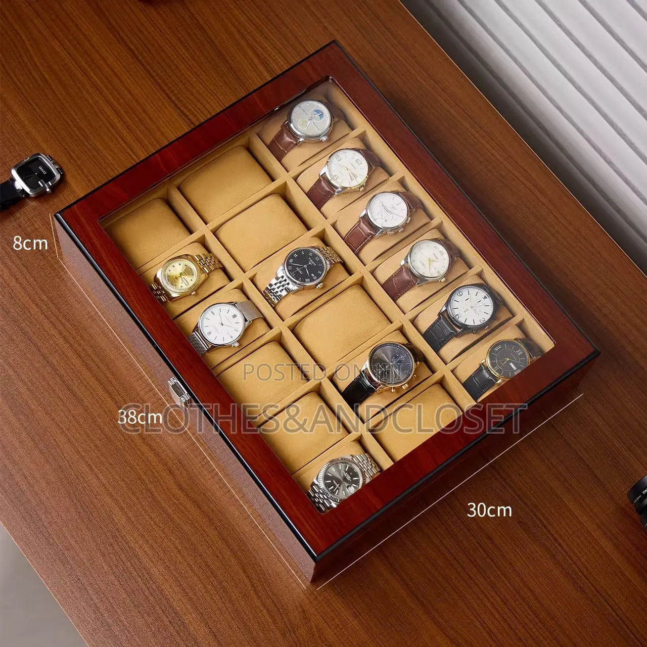 18 Slot Watch Case